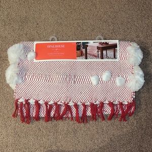 NWTO Opalhouse Inspired Objects Tassel Trim Extended Length Table Runner.